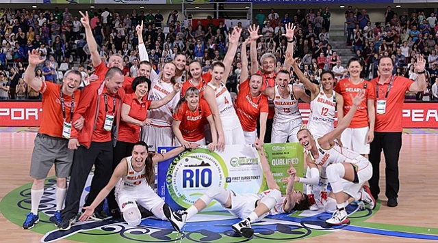 Белорусские баскетболистки завоевали путевку на Олимпиаду-2016