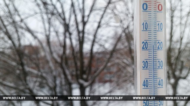 Оранжевый уровень опасности объявлен в Беларуси 8 января из-за сильных морозов