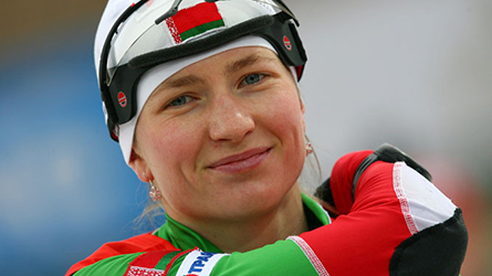 У Дарьи Домрачевой – серебро в гонке преследования на чемпионате мира по биатлону