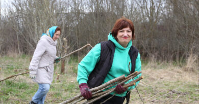 Субботничаем! В деревне Зубелевичи Ляховичского района прошла трудовая акция в рамках республиканского субботника