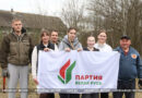 Субботничаем! Ещё одна точка на маршруте республиканского субботника в Ляховичском районе — деревня Потаповичи