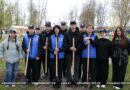 Фотофакт. В Праздник труда в Ляховичах высадили деревья