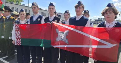 Команда Малогородищенской СШ представляет Ляховичский район на областном этапе военно-патриотической игры «Орлёнок‑2026»
