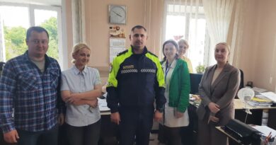 Единый день безопасности дорожного движения под девизом «На дороге дети — мы за них в ответе!» прошёл в Ляховичском районе