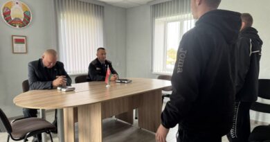 В Ольховском сельисполкоме состоялось заседание совета общественного пункта охраны порядка