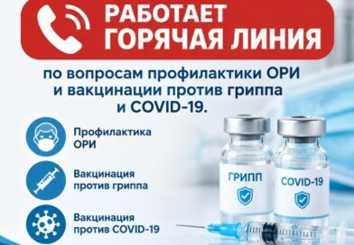 В Ляховичском районном центре гигиены и эпидемиологии работает горячая линия по профилактике ОРИ и вакцинации против гриппа и COVID-19
