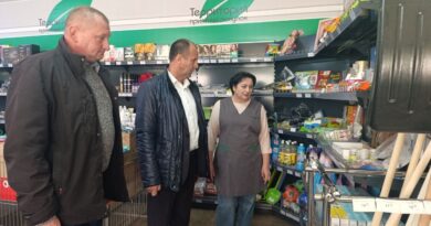 Председатель Ляховичского районного Совета депутатов Юрий Черенкевич совместно с председателями сельисполкомов провел мониторинг торгового обслуживания населения Председатель Ляховичского районного Совета депутатов Юрий Черенкевич совместно с председателями сельисполкомов провел мониторинг торгового обслуживания населения