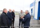 Во время рабочей поездки в Ляховичский район министр жилищно-коммунального хозяйства Республики Беларусь  посетил очистные сооружения СОАО «Ляховичский молочный завод»
